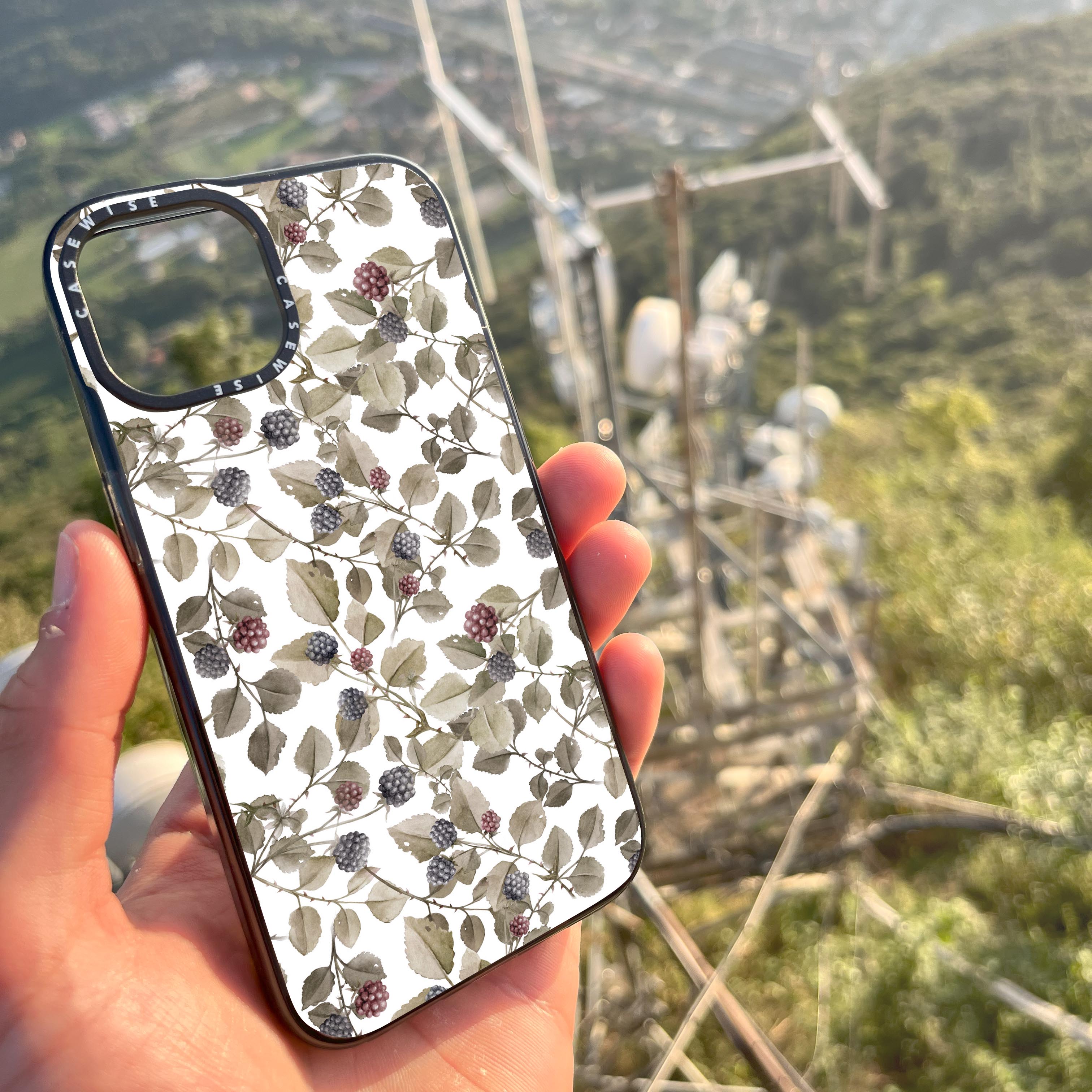 Jeżyny (white) - Etui