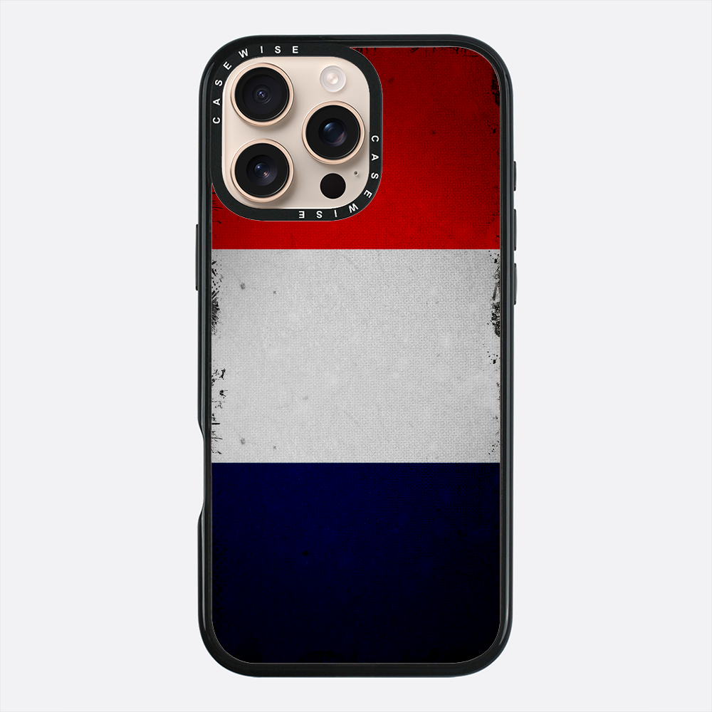 Francja Grunge Flaga - Etui