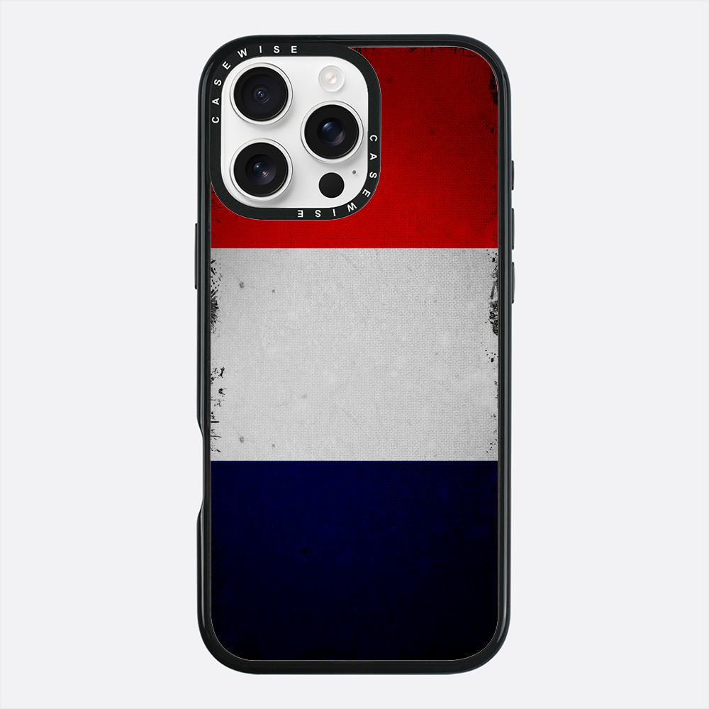 Francja Grunge Flaga - Etui