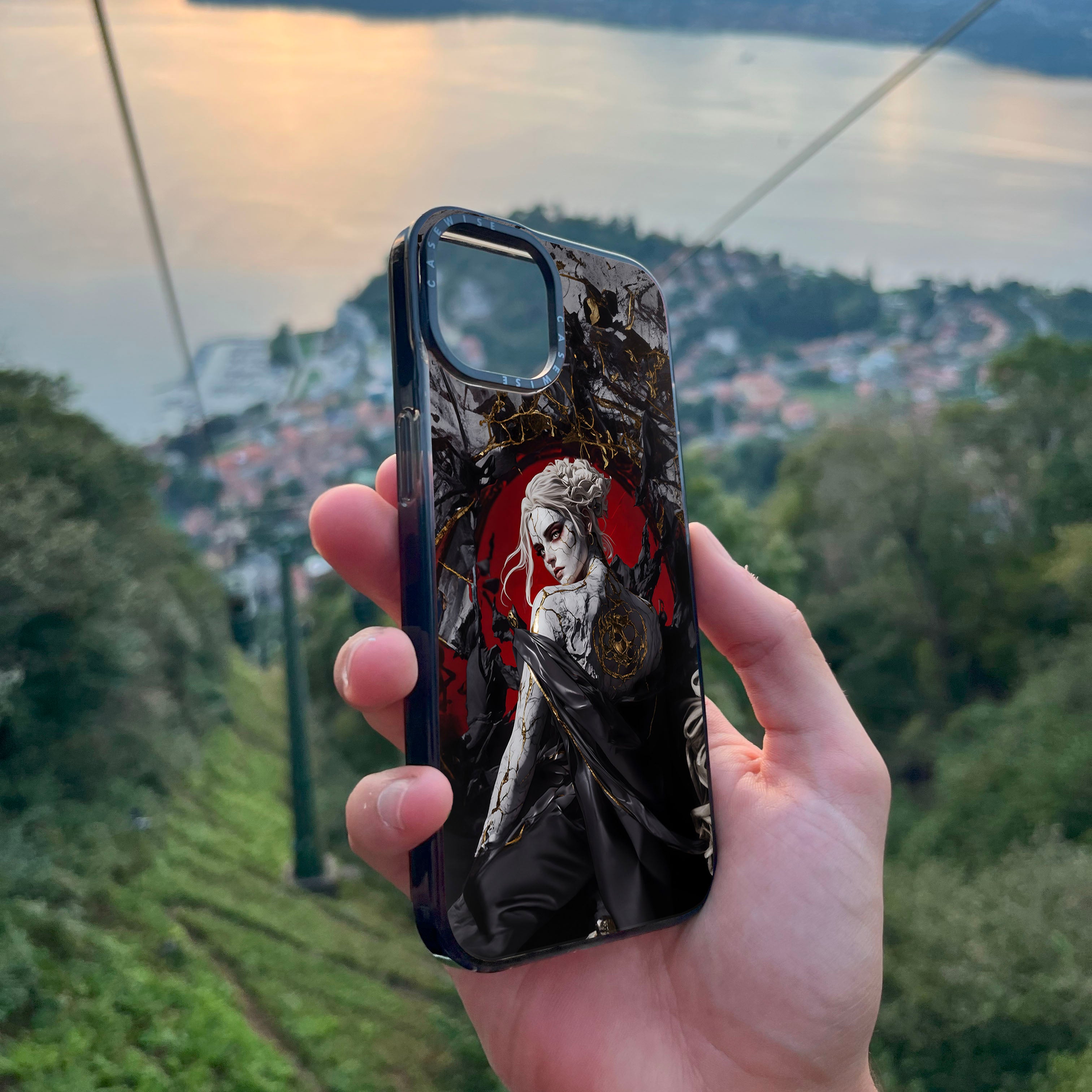 Złota Księżniczka Marmurowa Dama - Etui