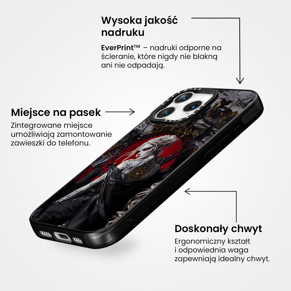 Złota Księżniczka Marmurowa Dama - Etui