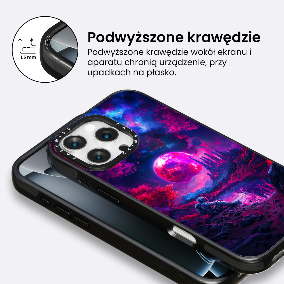 Astronauta w kosmosie - Etui