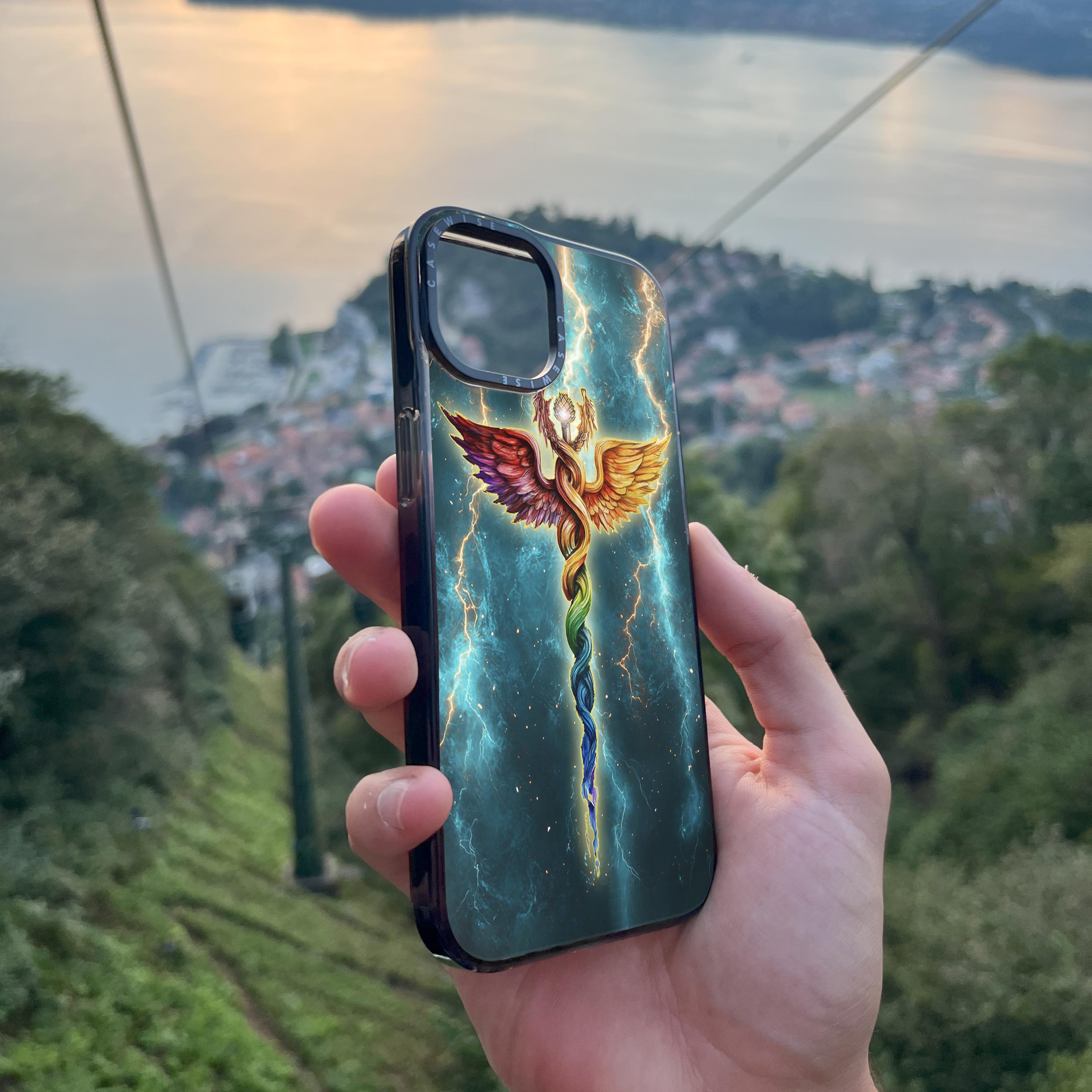 Caduceus Emerald Lightnings - Etui