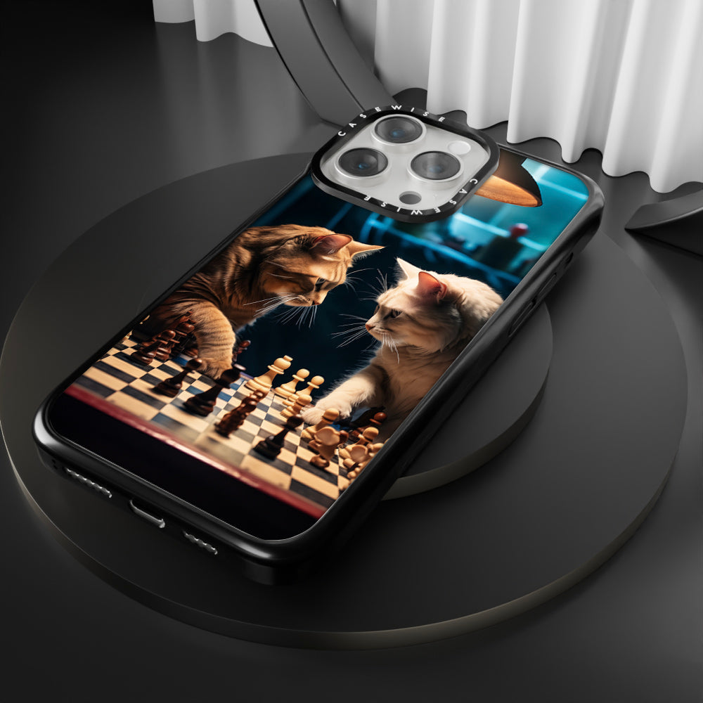 Cats Playign Chess - Etui