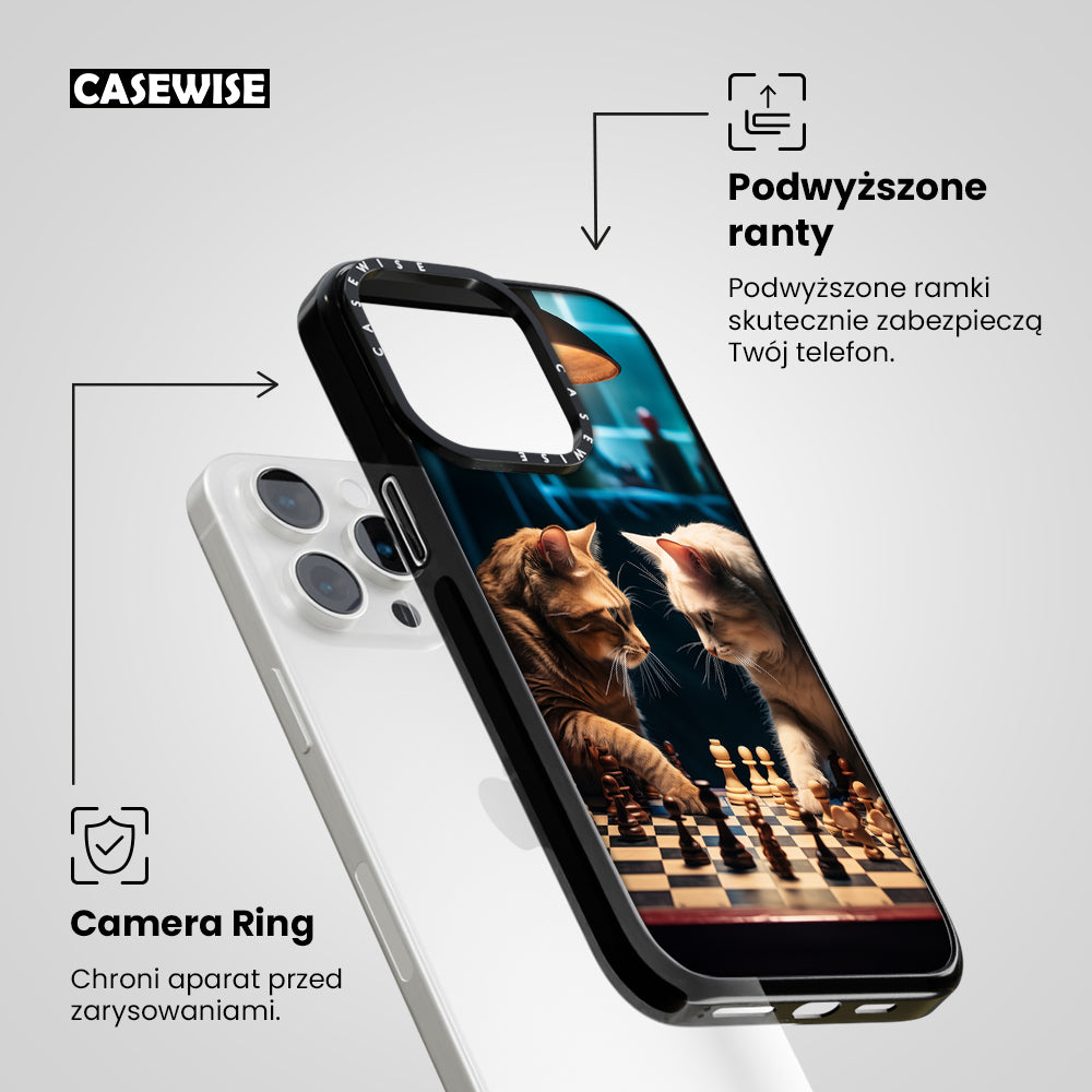 Cats Playign Chess - Etui