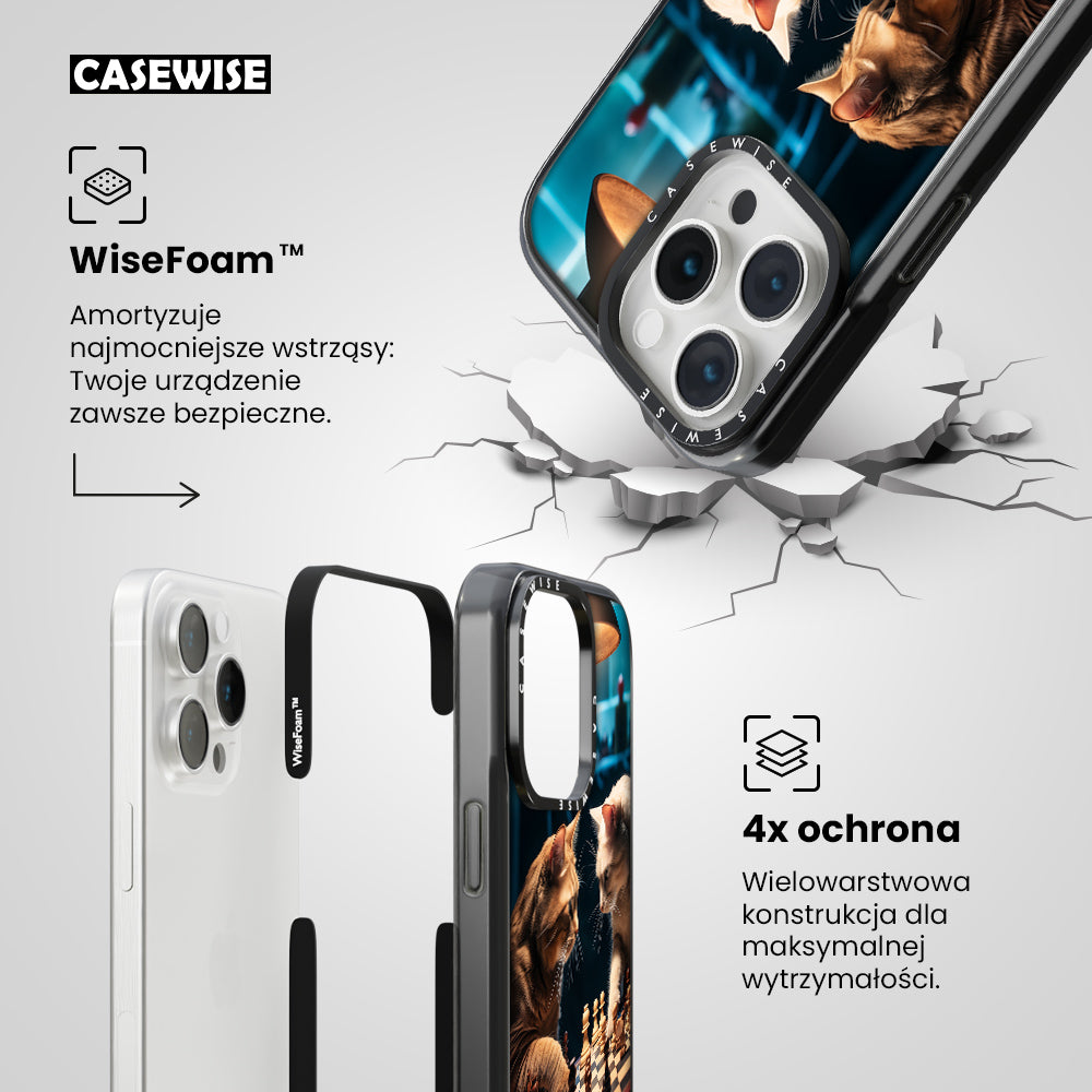 Cats Playign Chess - Etui