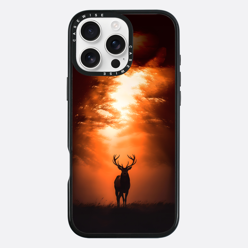 Dear Stag Dark Forest Orange - Etui