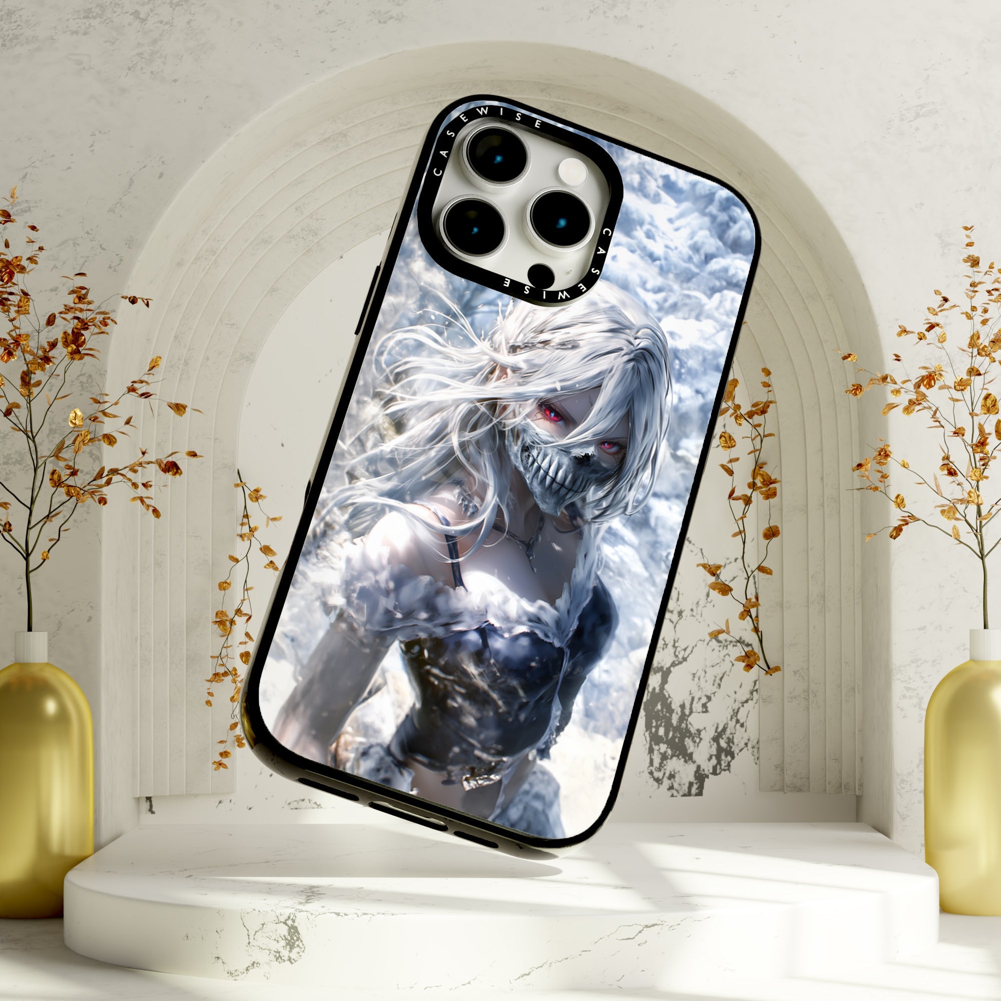 Snow Death Gothic Anime Girl - Etui