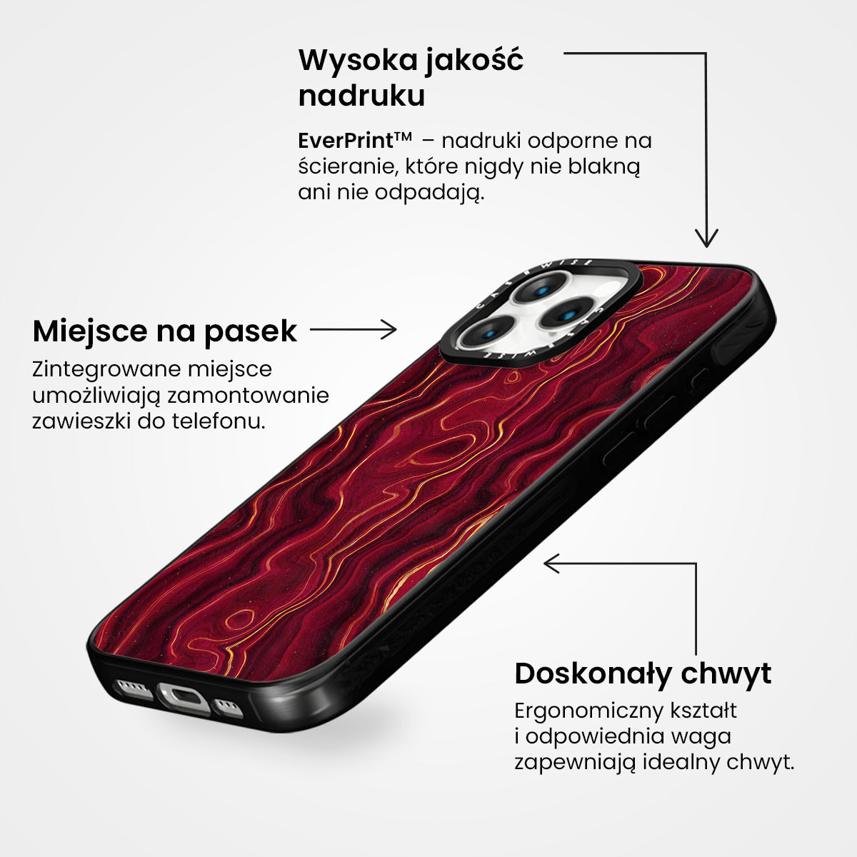 Red Agate Texture 01 - Etui
