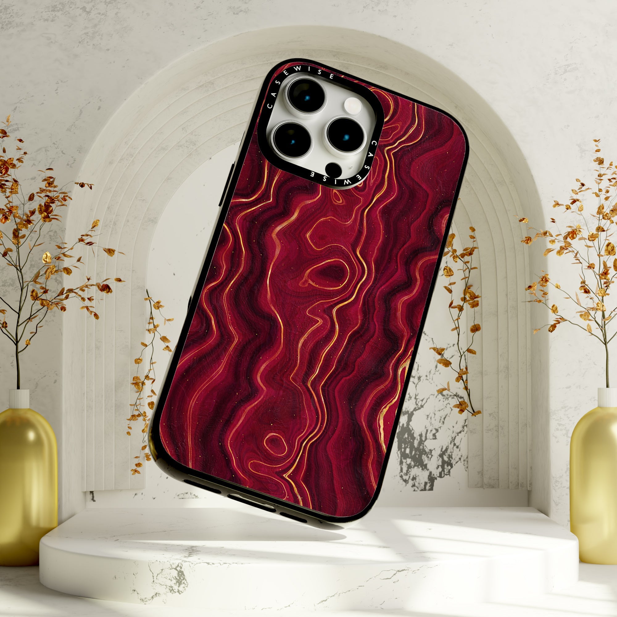 Red Agate Texture 01 - Etui
