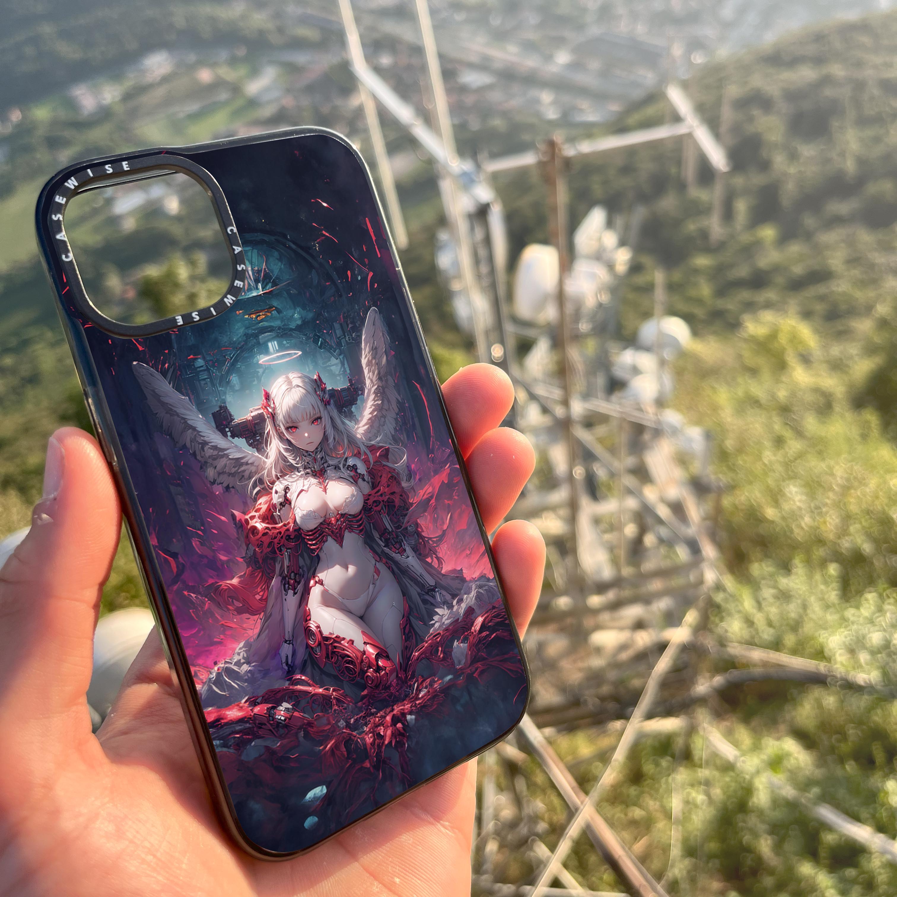 Sexy Anime Girl in Blood - Etui