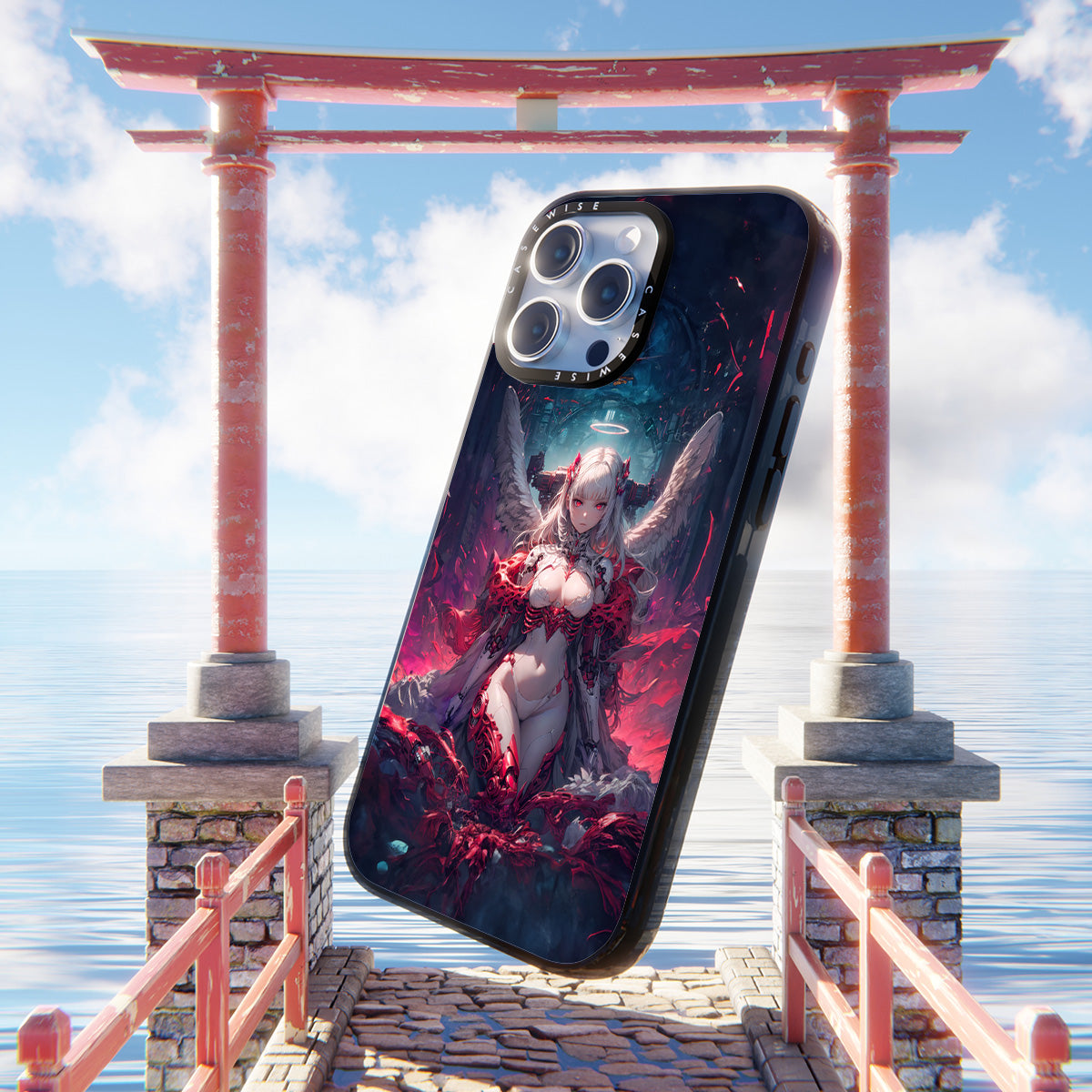 Sexy Anime Girl in Blood - Etui