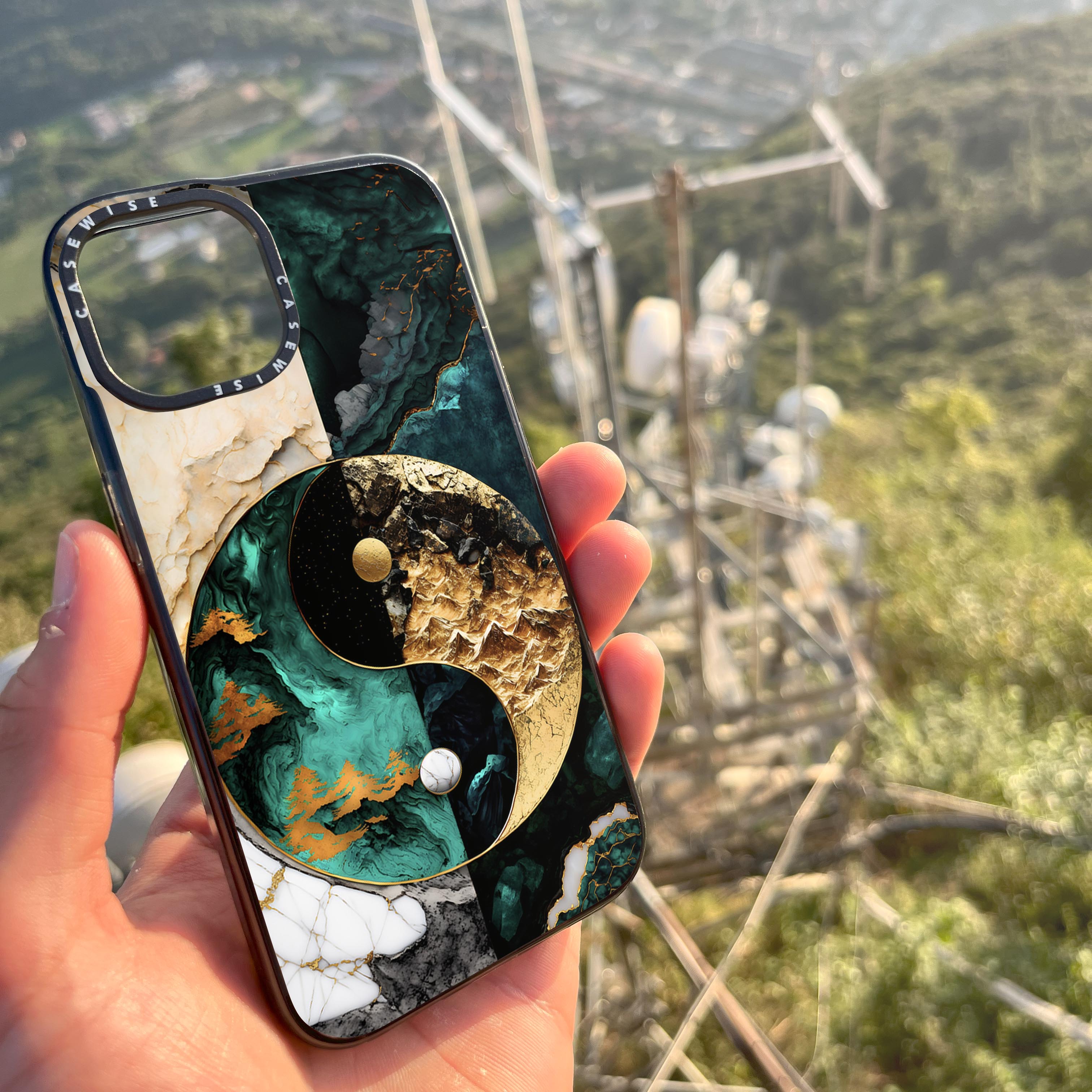 Yin Yang Kintsugi Harmony - Etui