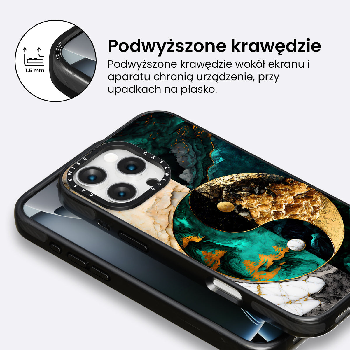Yin Yang Kintsugi Harmony - Etui