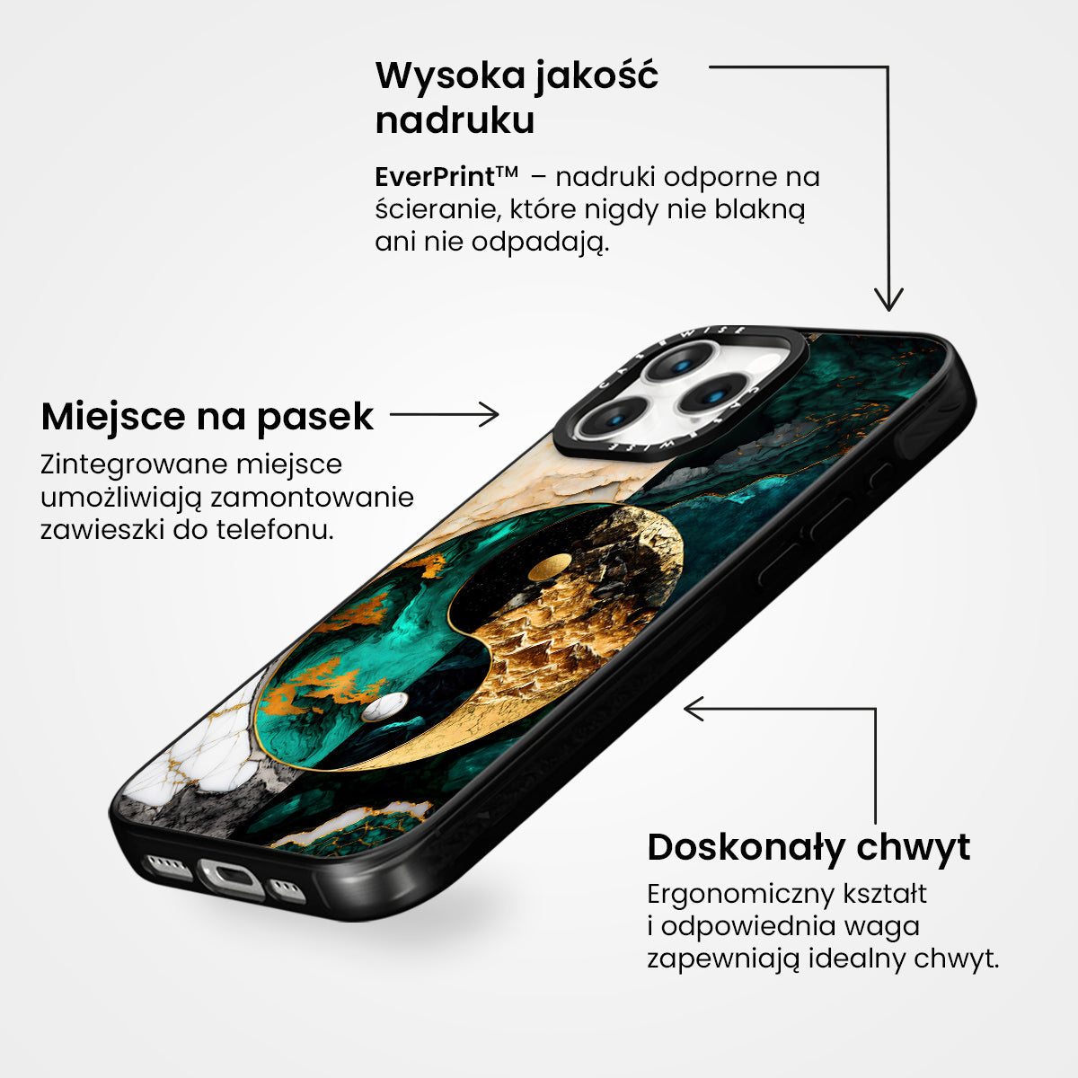 Yin Yang Kintsugi Harmony - Etui