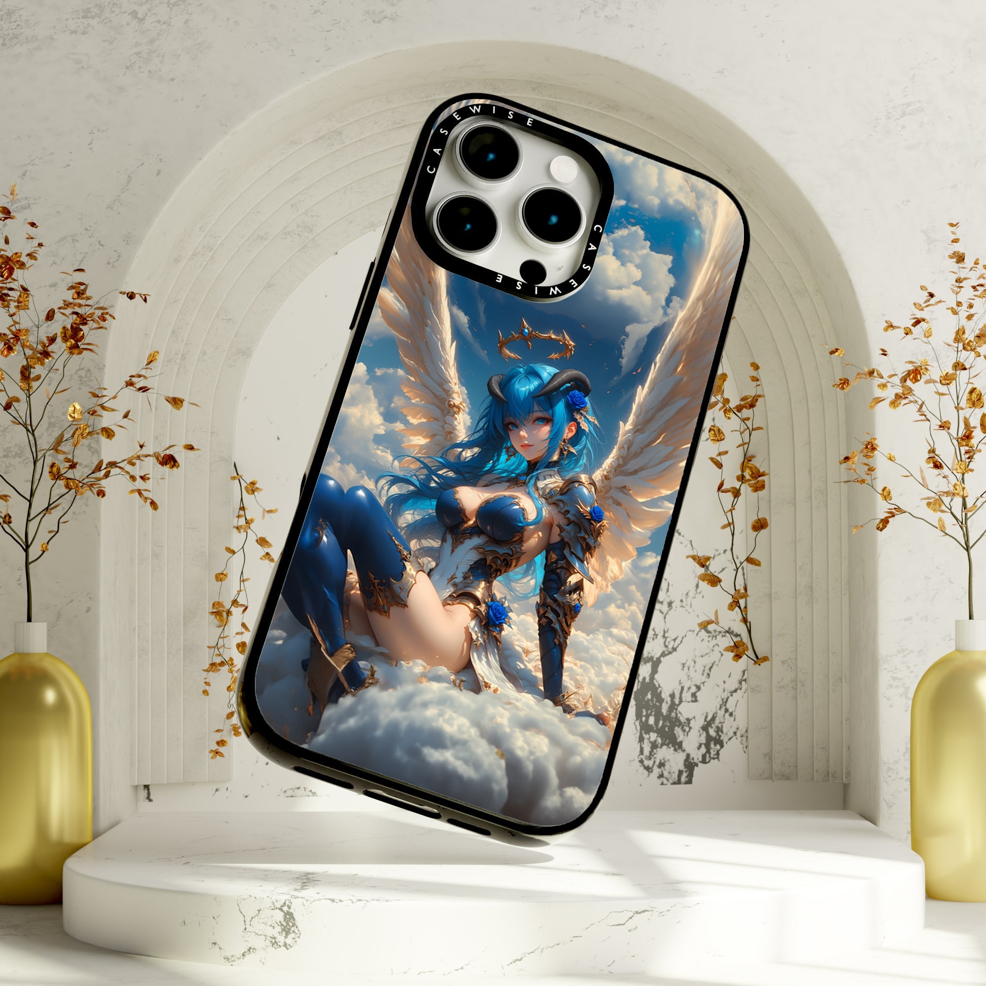 Blue Angel in Clouds - Etui