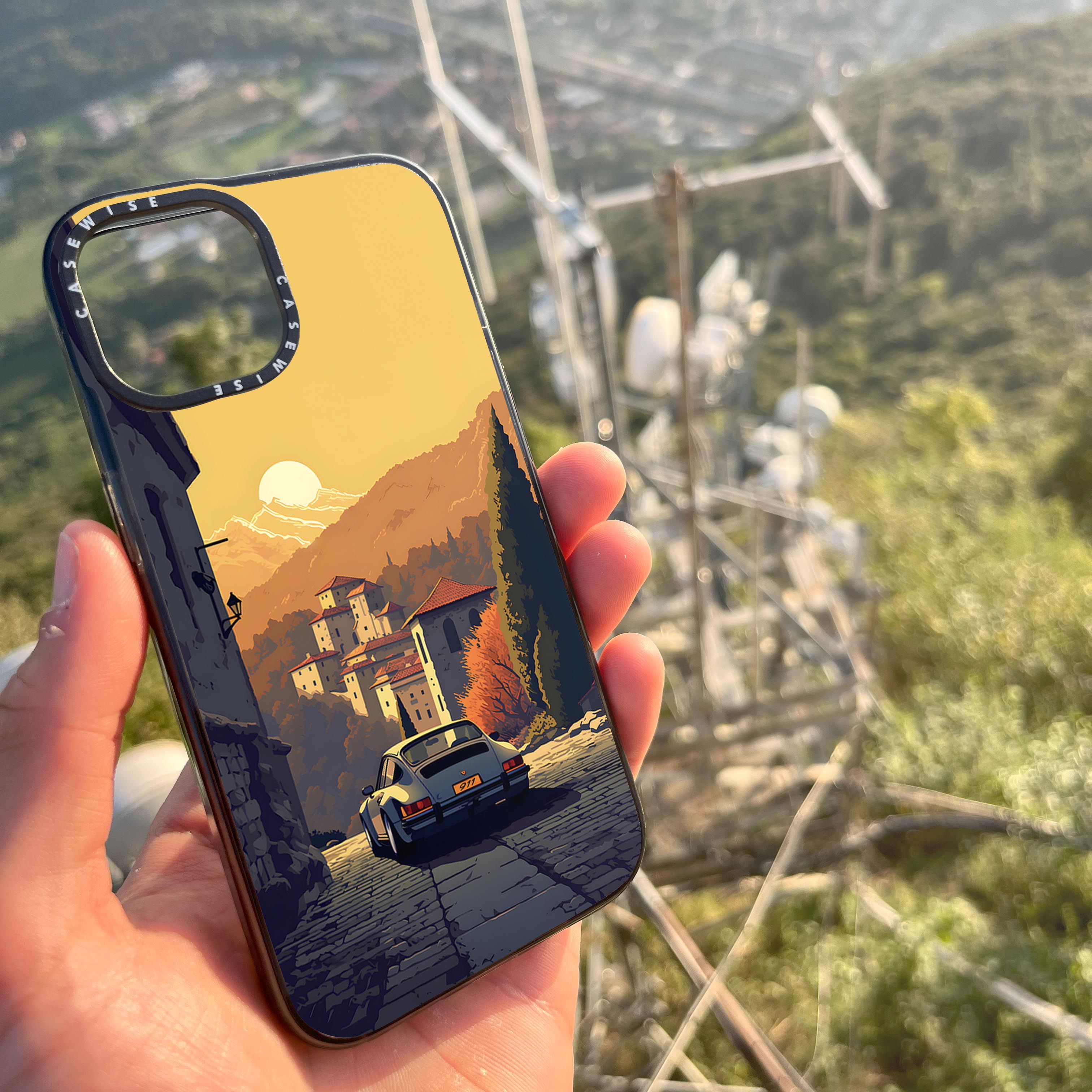 Porsche 911 Vintage Sunset - Etui
