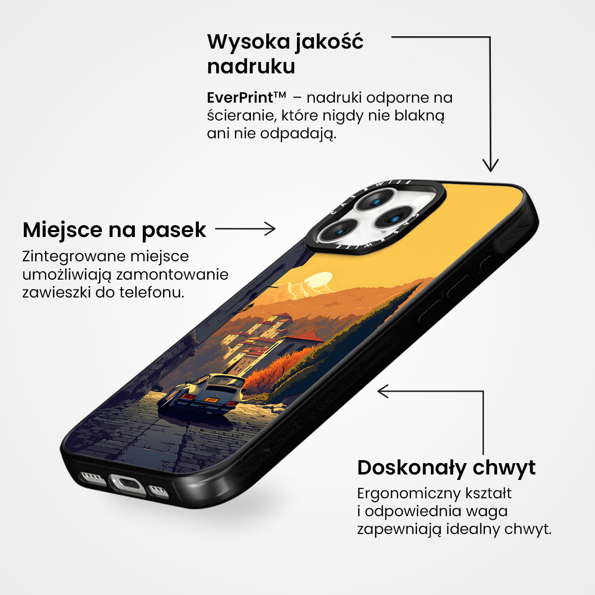 Porsche 911 Vintage Sunset - Etui