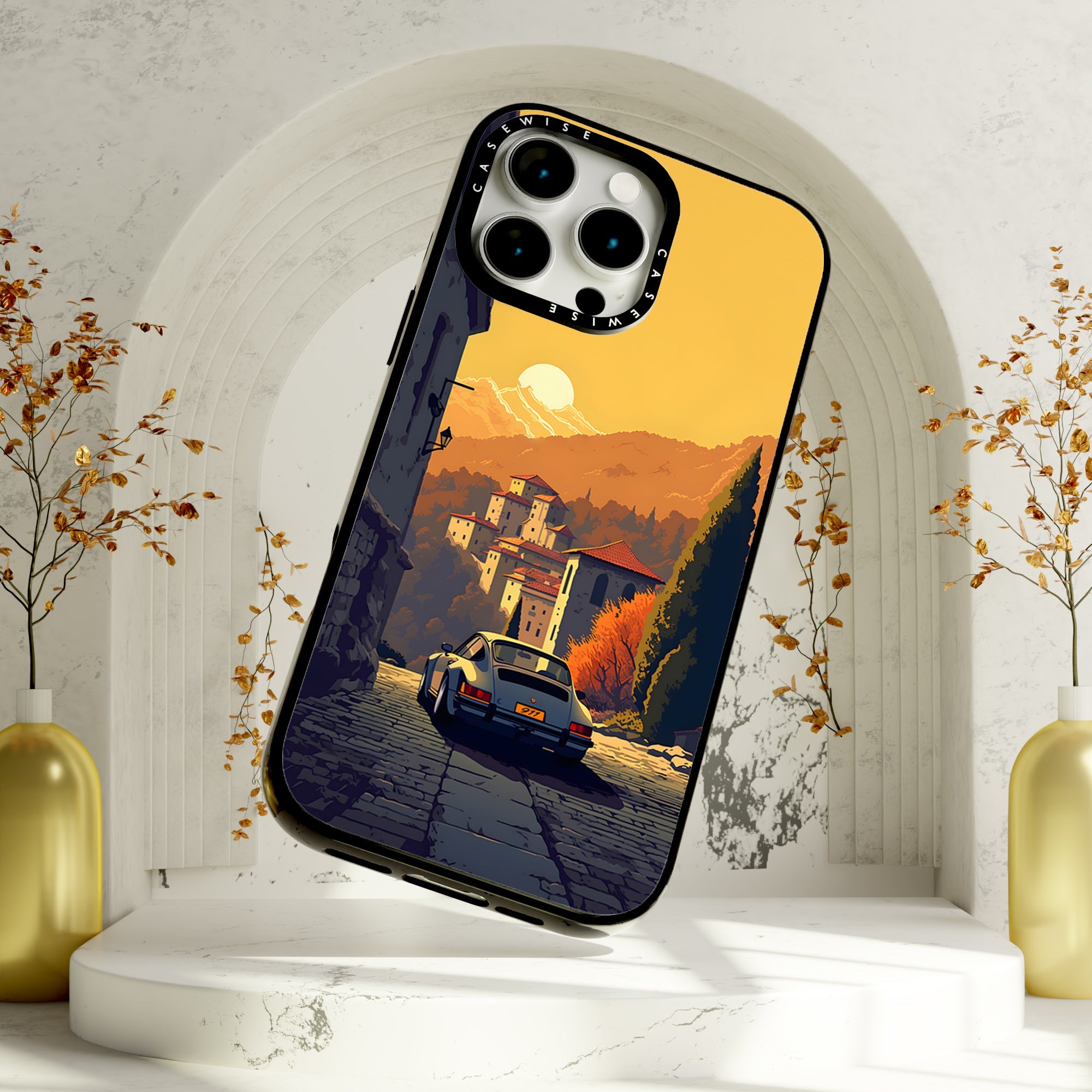 Porsche 911 Vintage Sunset - Etui