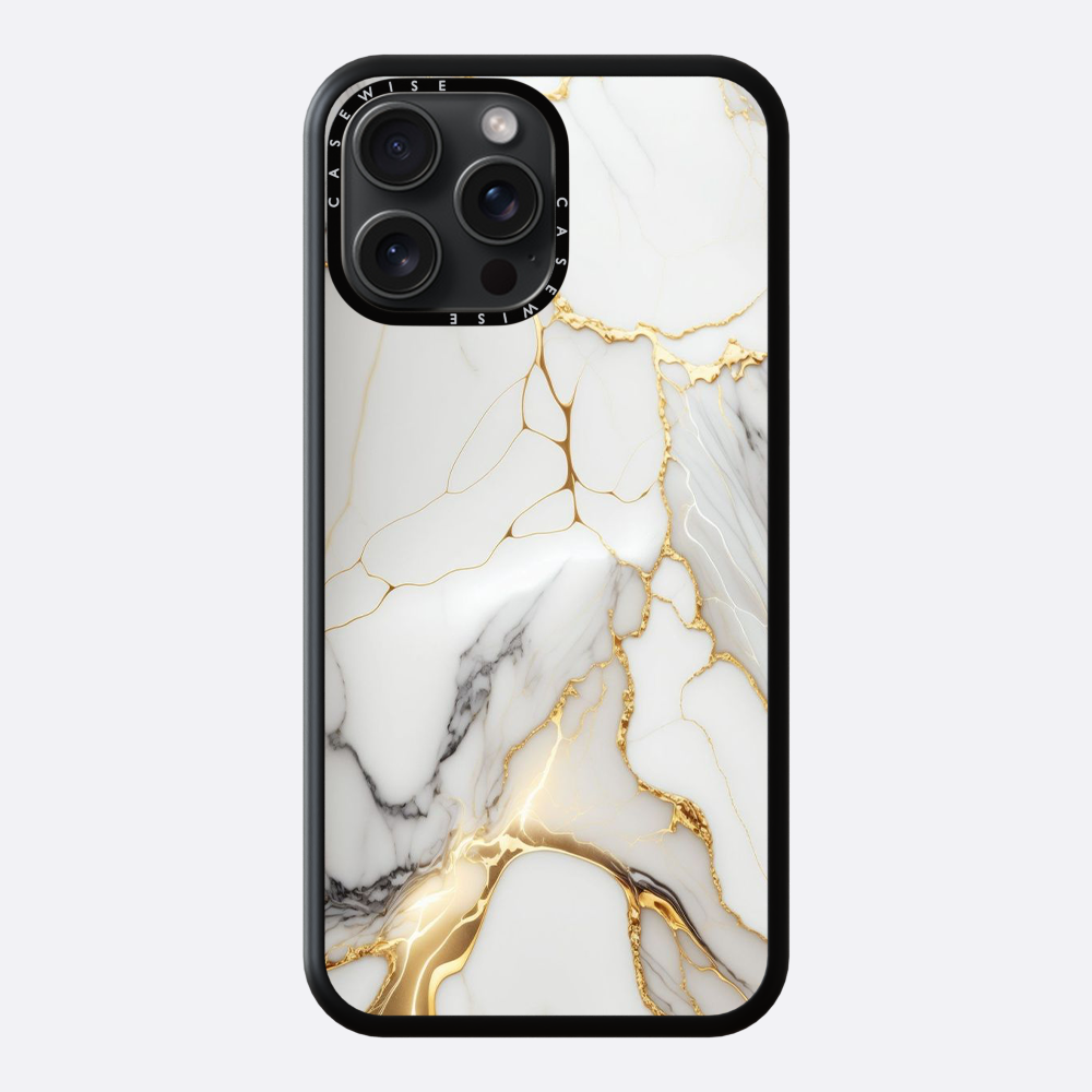Golden Veins Marble - Etui