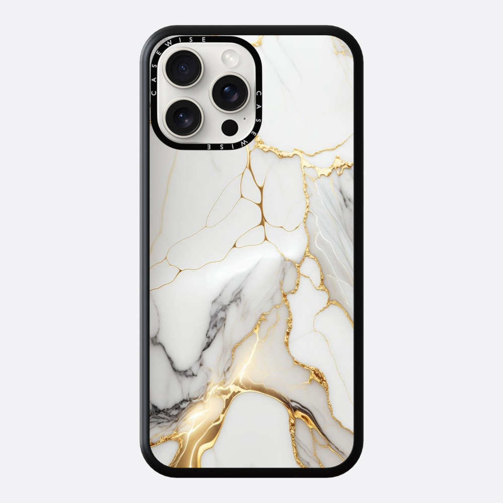 Golden Veins Marble - Etui
