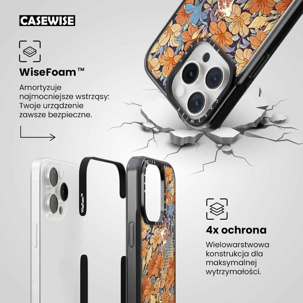 Cat and orange flowers - Etui