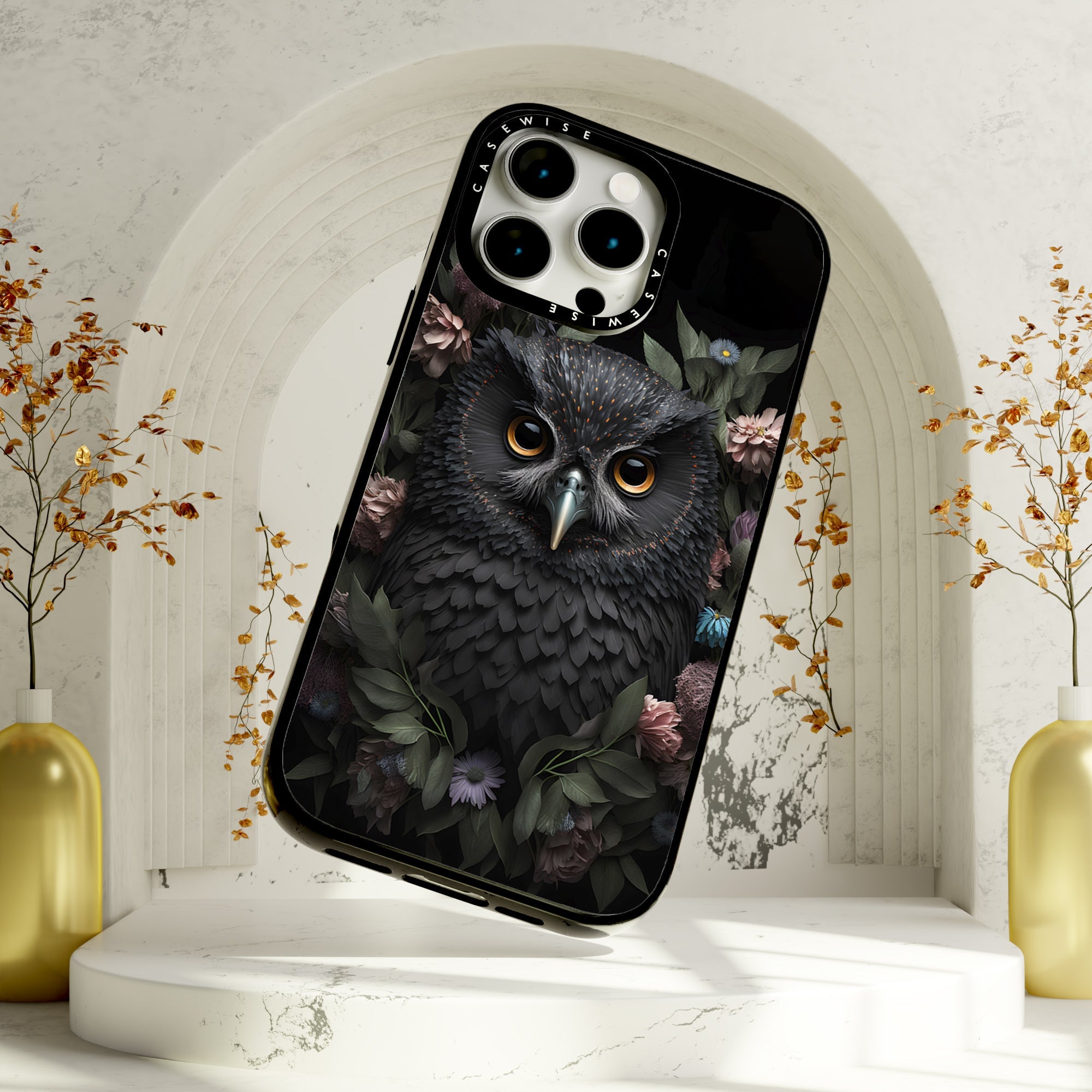 Owl Flowers - Etui