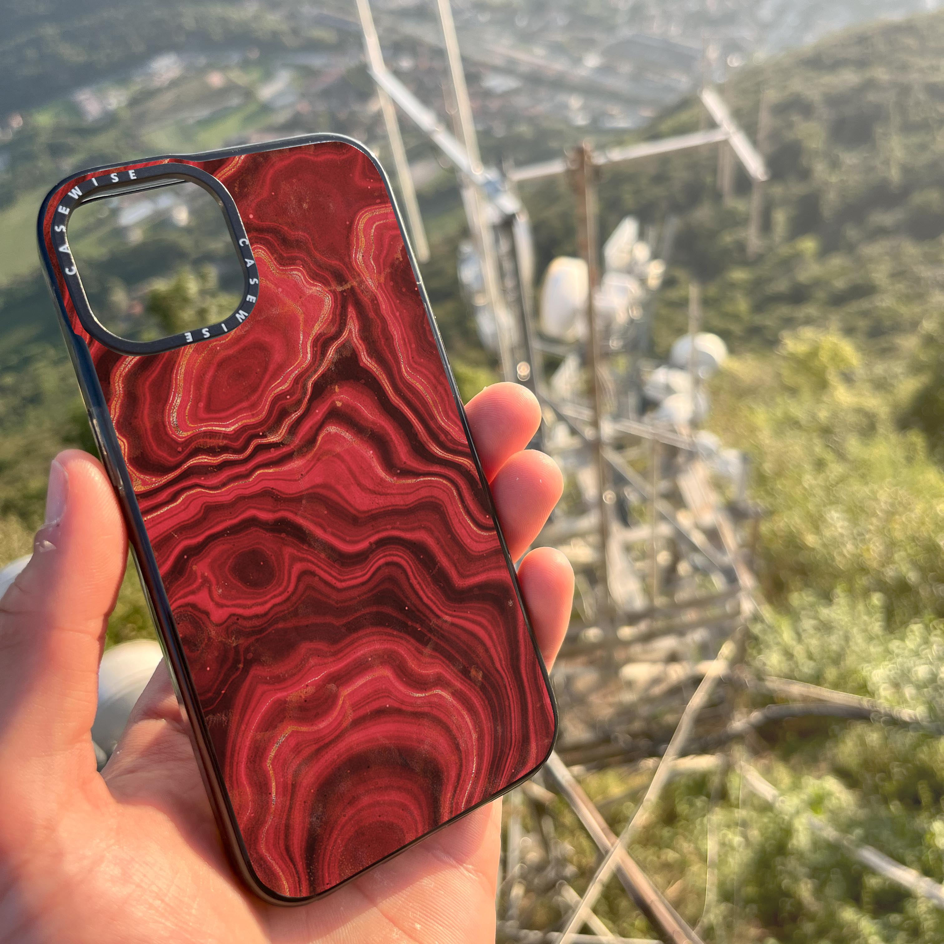 Red Agate Texture 02 - Etui
