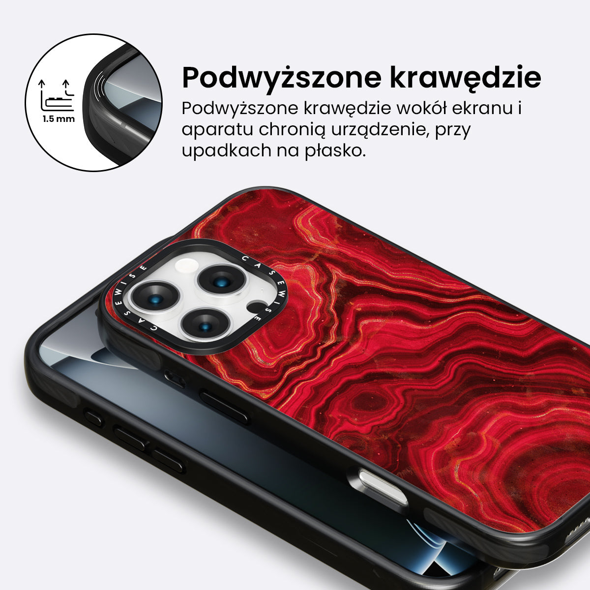 Red Agate Texture 02 - Etui