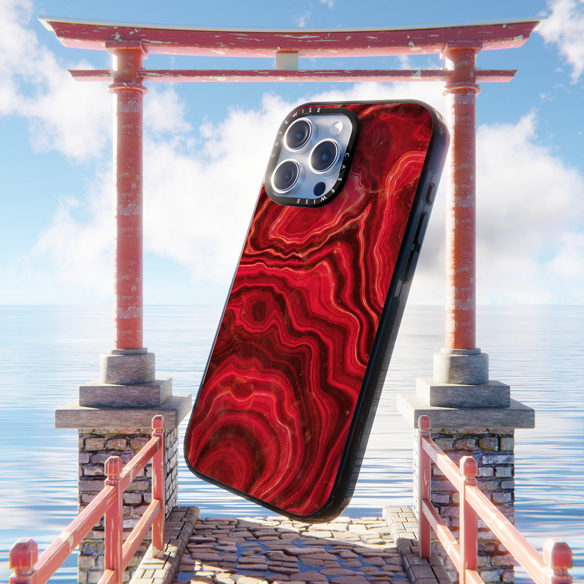 Red Agate Texture 02 - Etui
