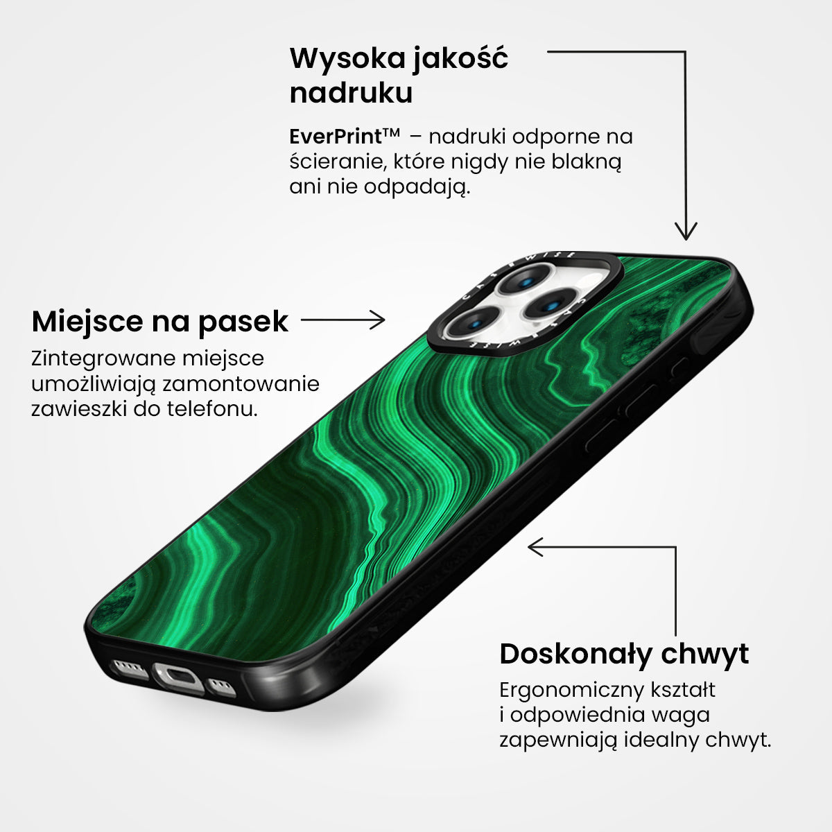 Malachite Texture 08 - Etui