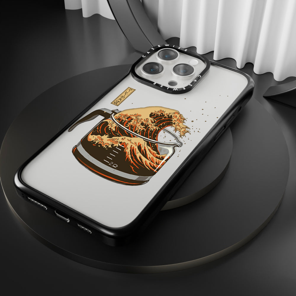 the great wave of coffee light - Etui