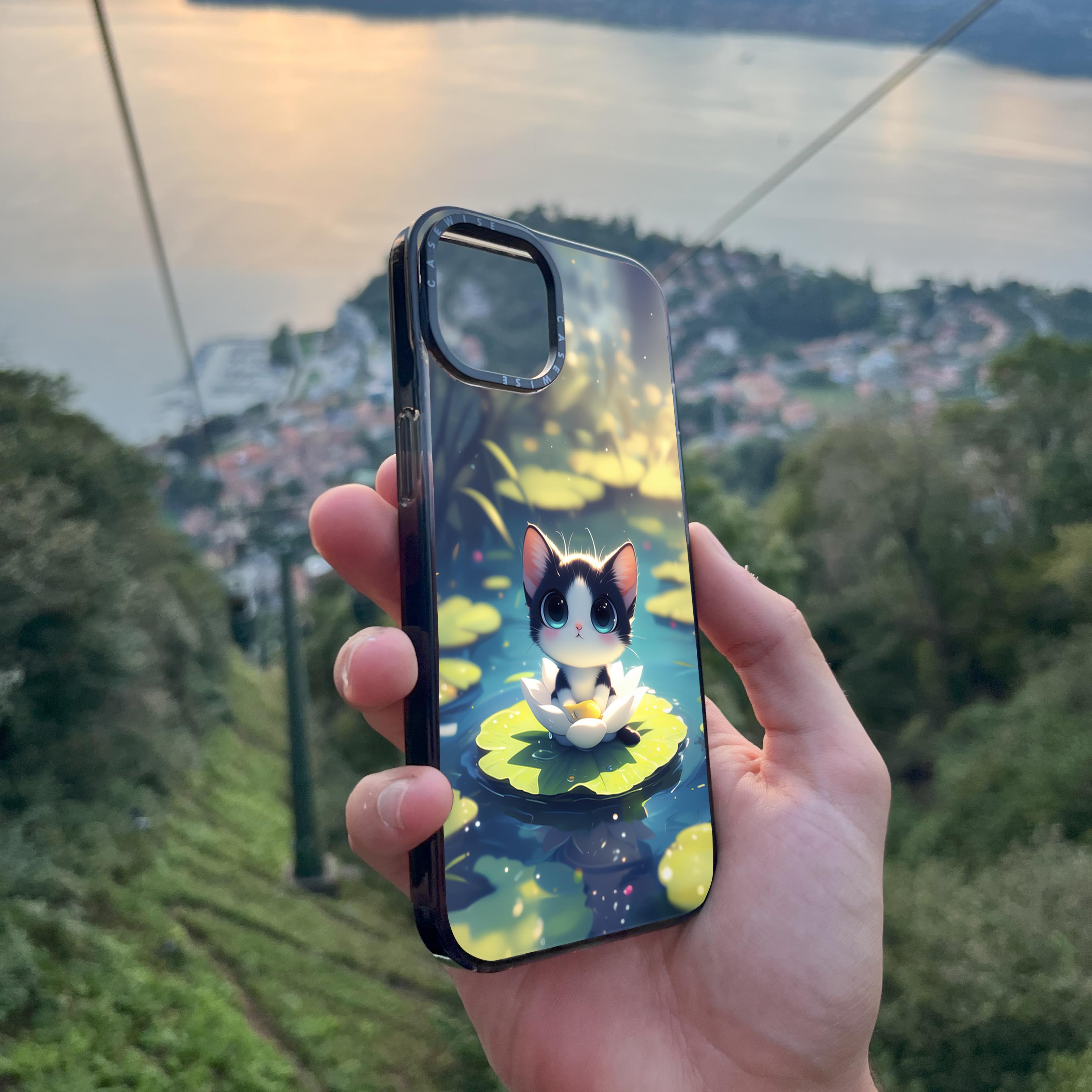 Anime Cat Flower - Etui