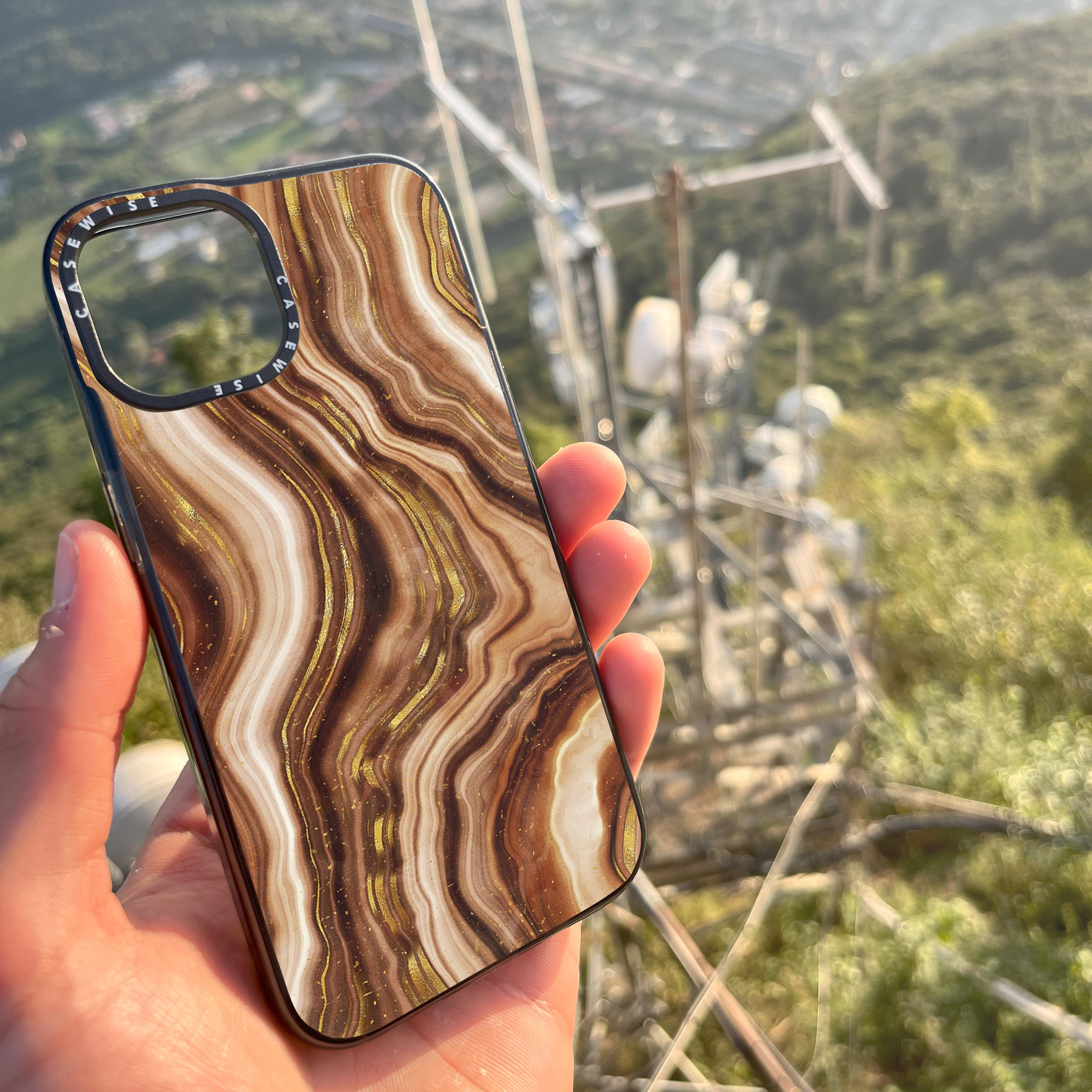 Golden Agate Texture 04 - Etui