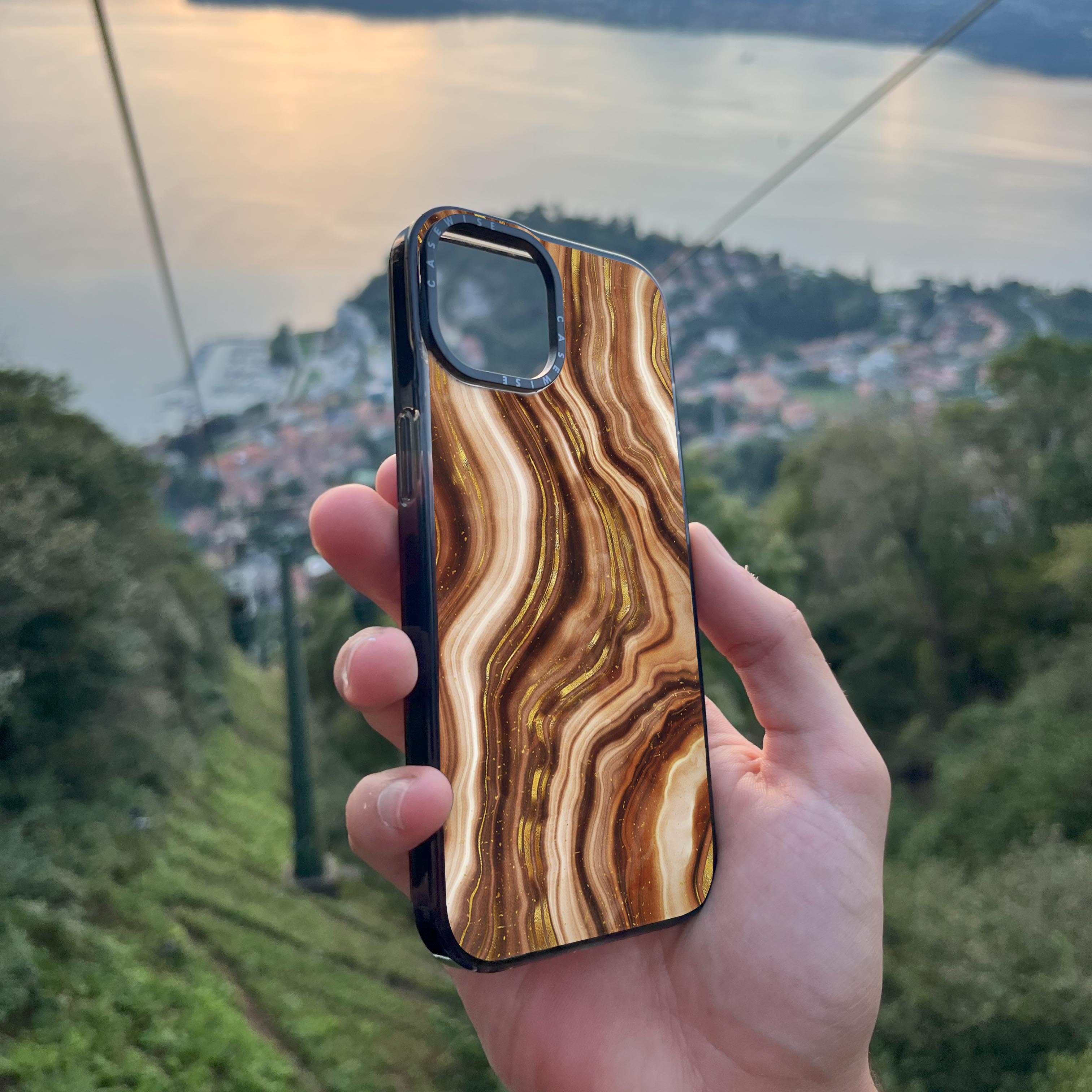 Golden Agate Texture 04 - Etui
