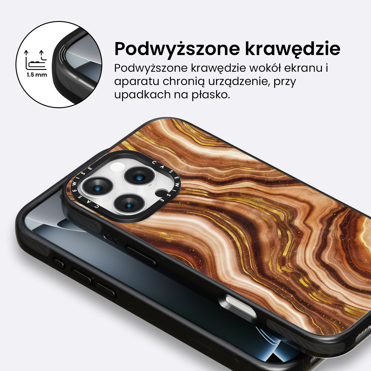 Golden Agate Texture 04 - Etui