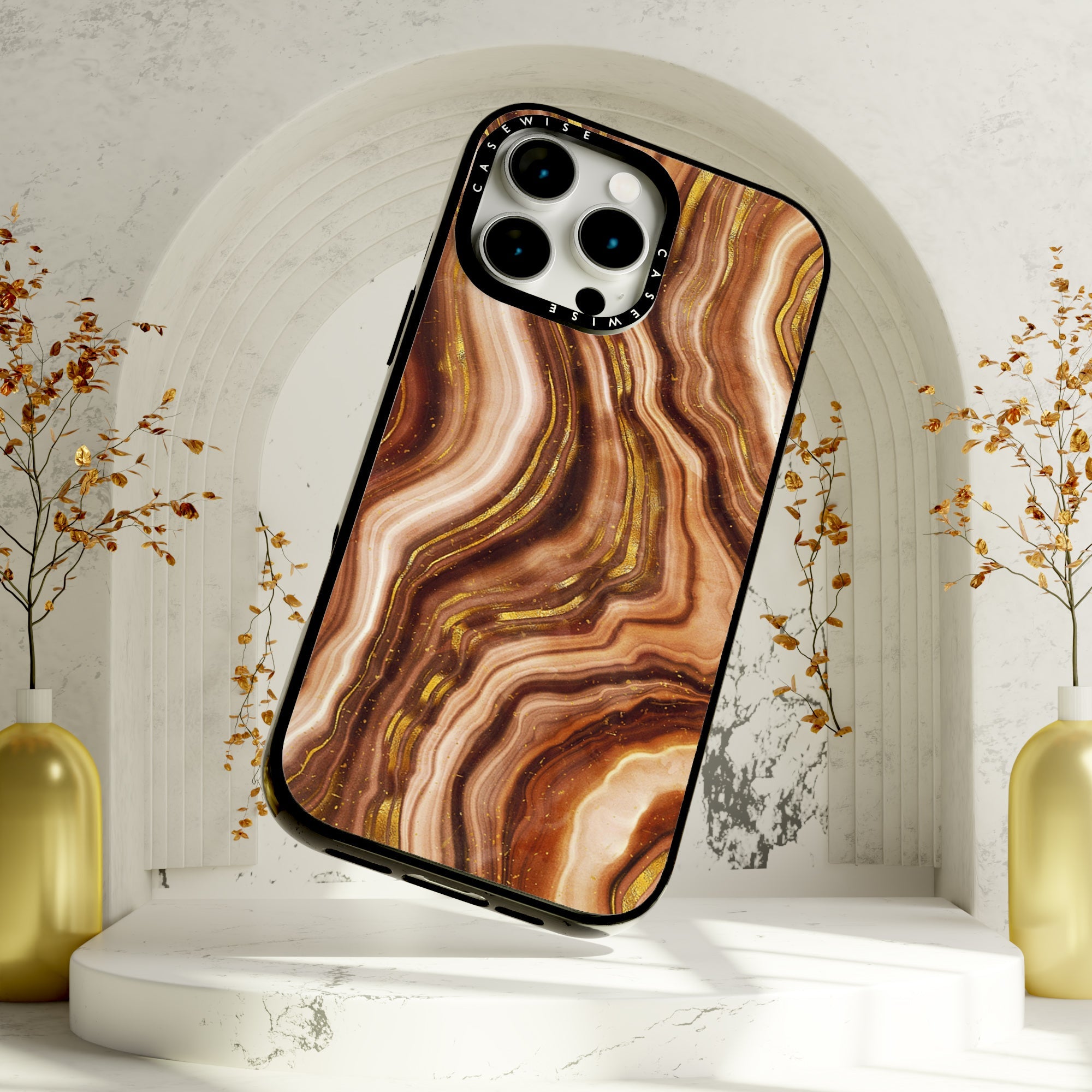 Golden Agate Texture 04 - Etui