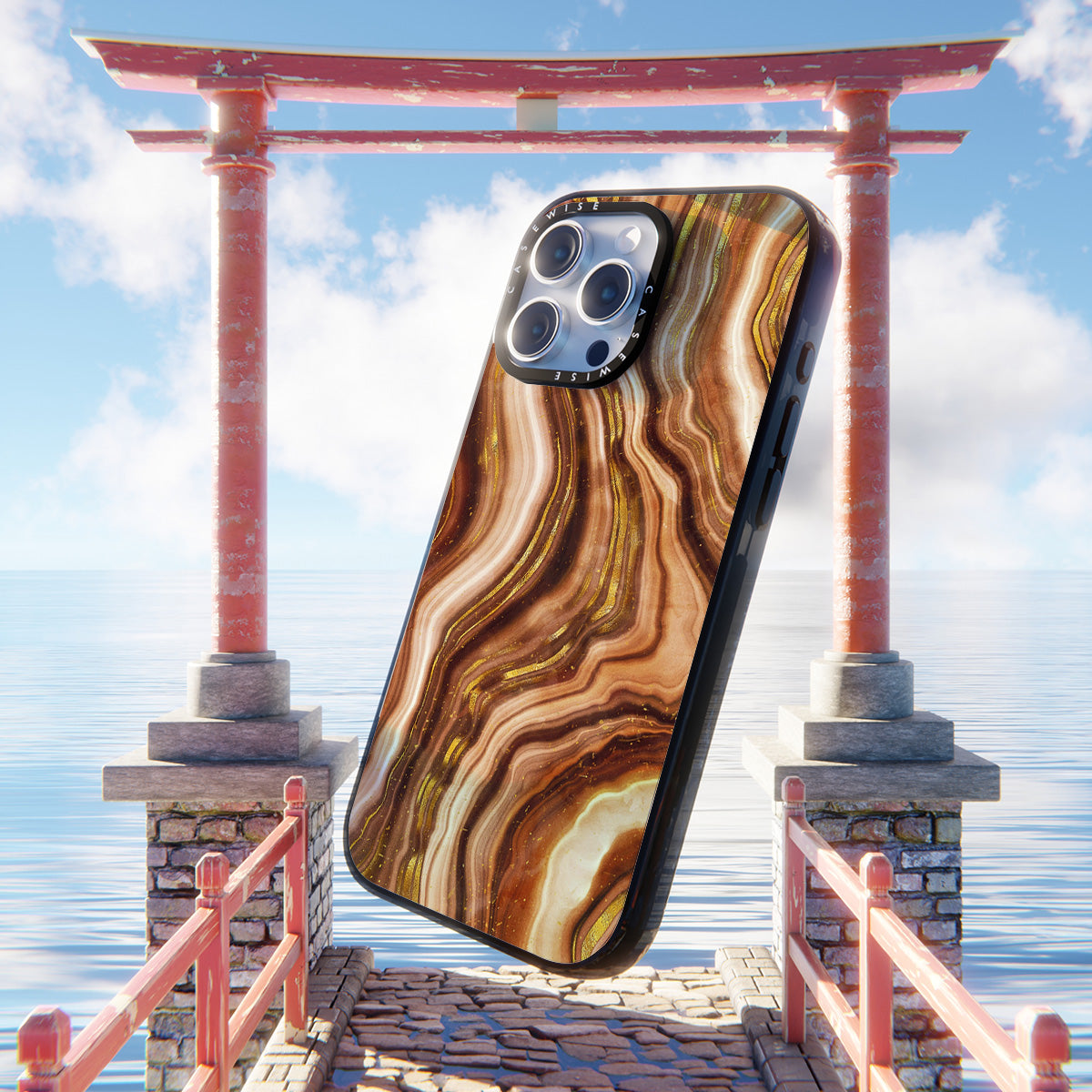 Golden Agate Texture 04 - Etui
