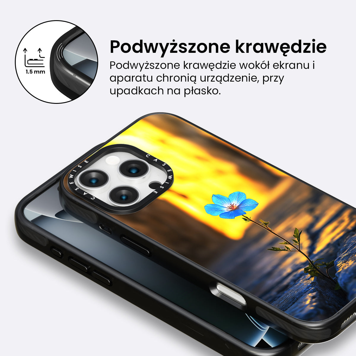 Overcoming the Stone Blue Flower - Etui
