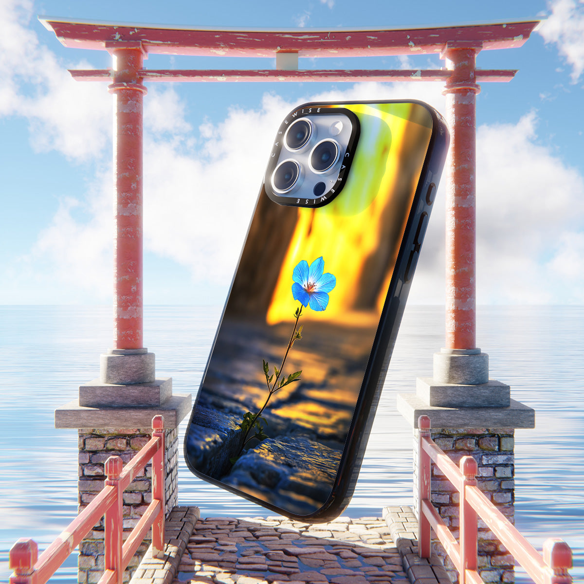 Overcoming the Stone Blue Flower - Etui