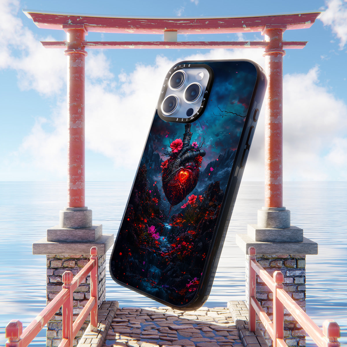 Robotic Midnight Heart - Etui