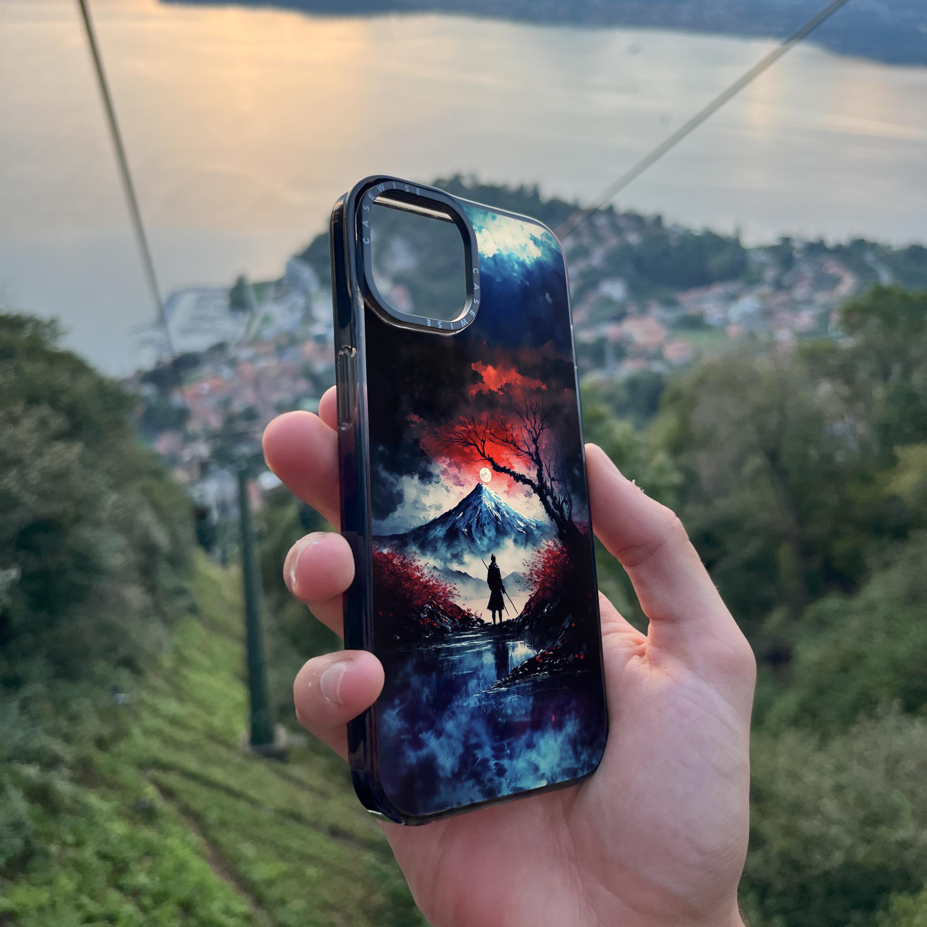 Japanese Misty Mountain - Etui