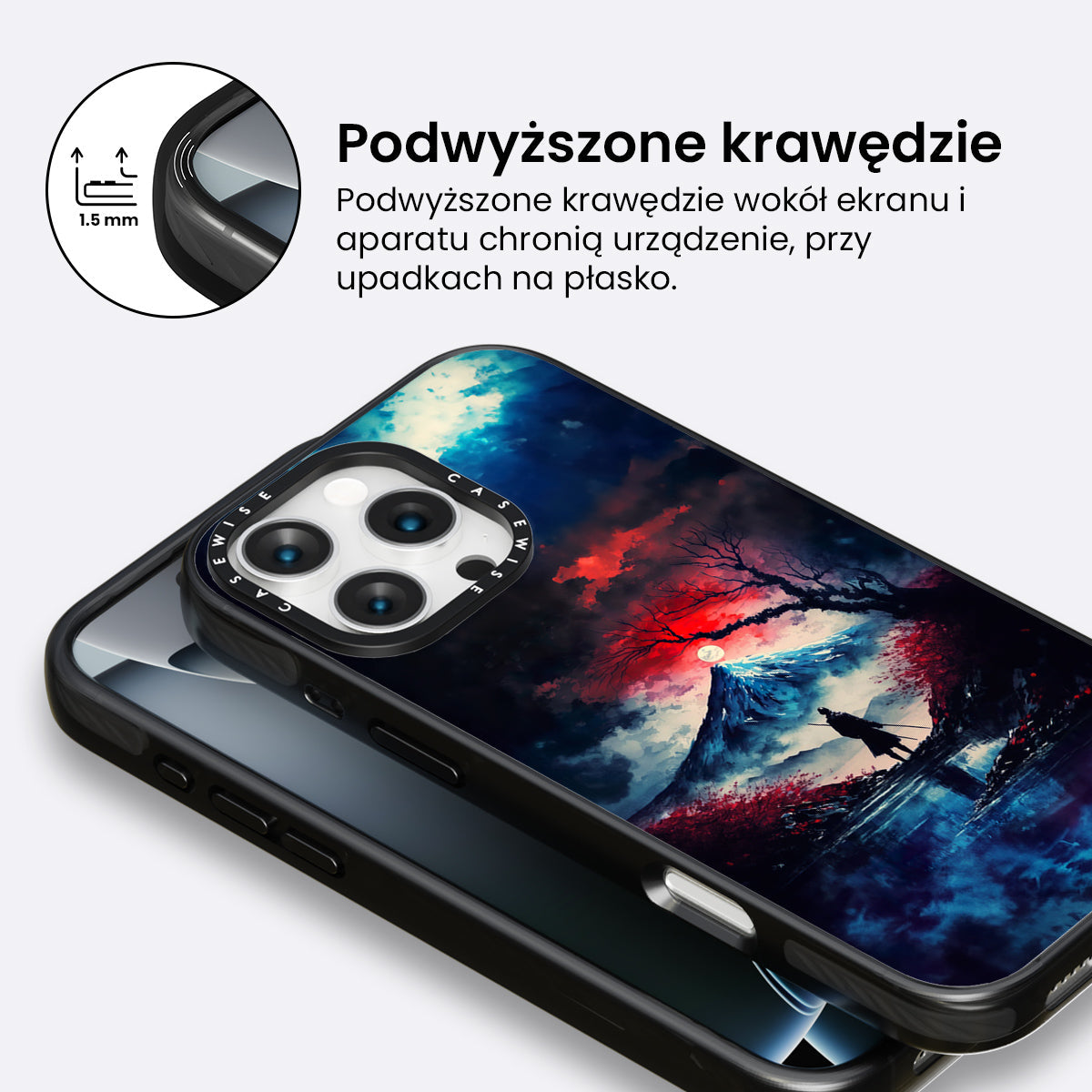 Japanese Misty Mountain - Etui