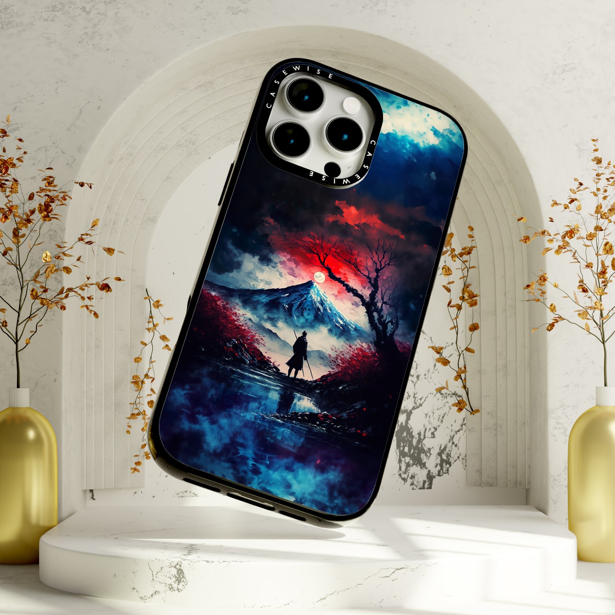 Japanese Misty Mountain - Etui