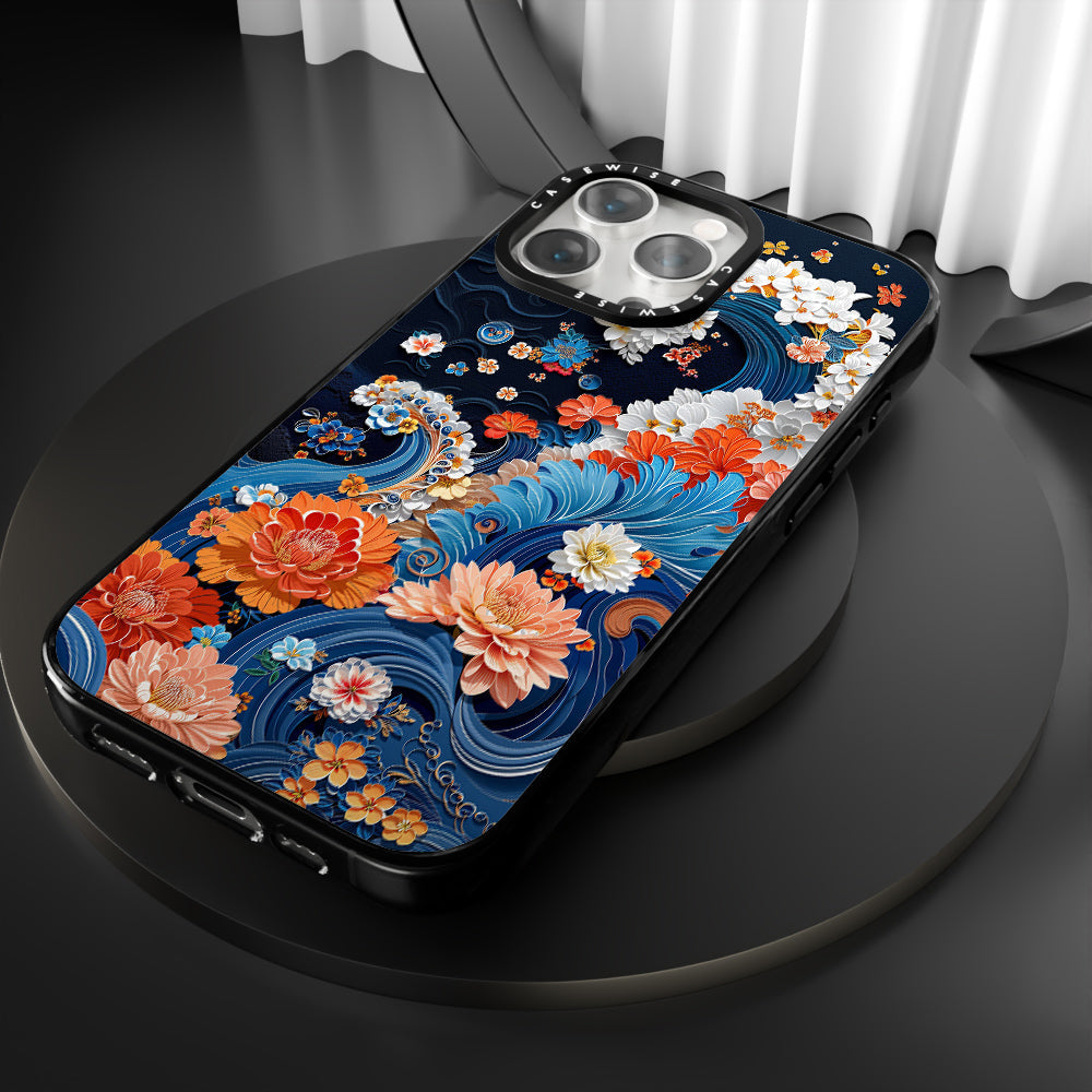Floral Wave - Etui