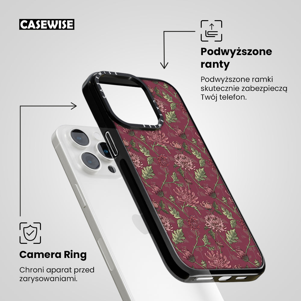 Peonies (winna czerwień) - Etui