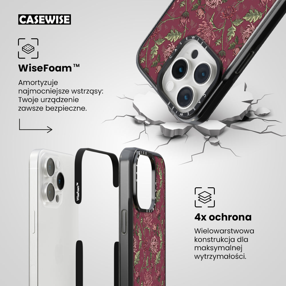 Peonies (winna czerwień) - Etui