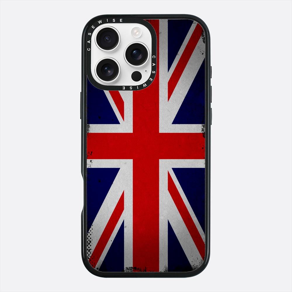 Flaga Wielkiej Brytanii w stylu grunge - Etui