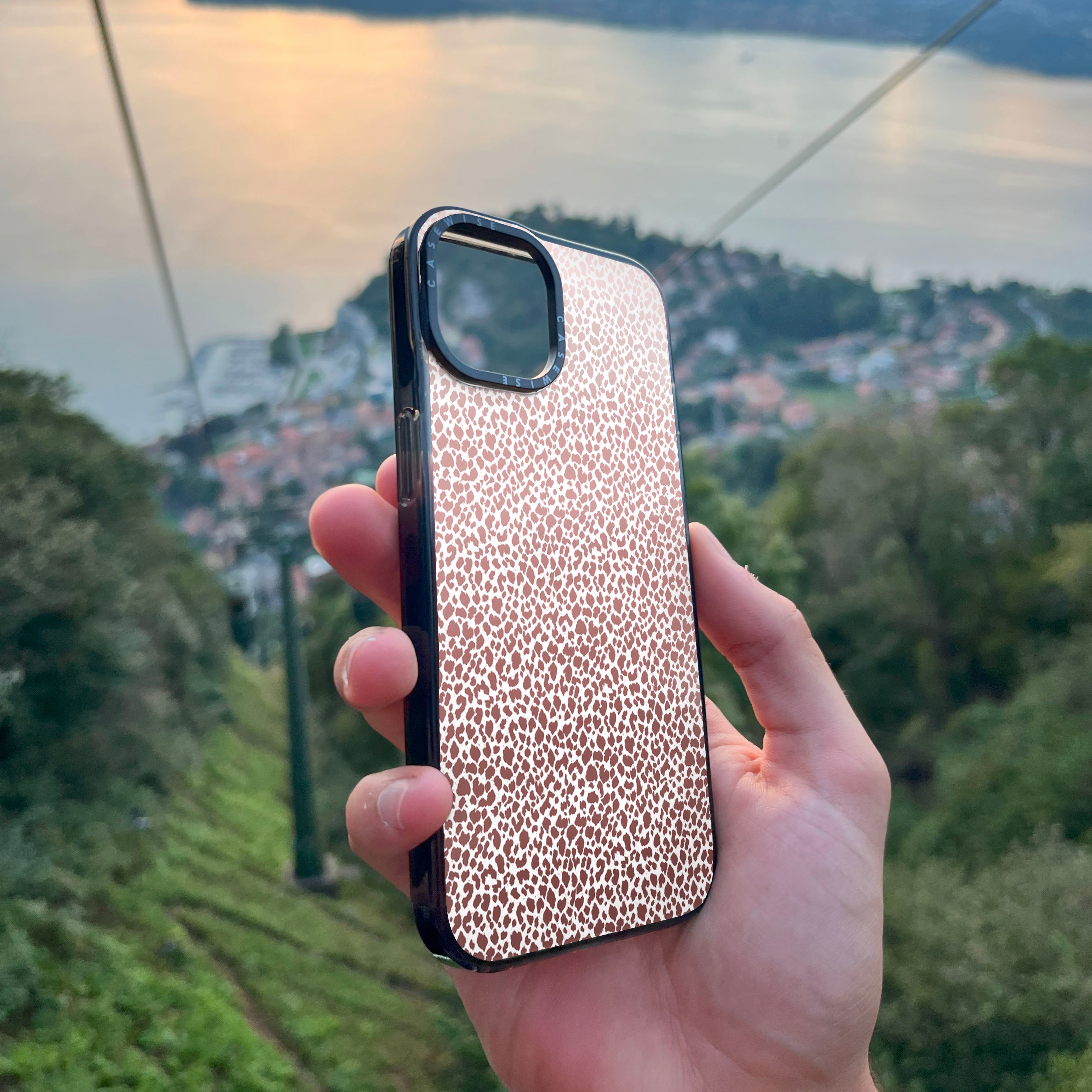 Różowa Pantera Ombre - Etui
