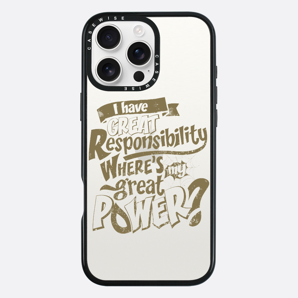 Great Responsibility - Etui